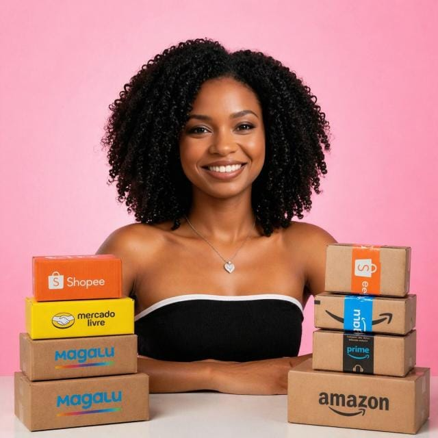 Apresentadora do grupo de ofertas